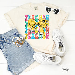 Stacked Teacher Jackson Heights Cobras Pencil Tee