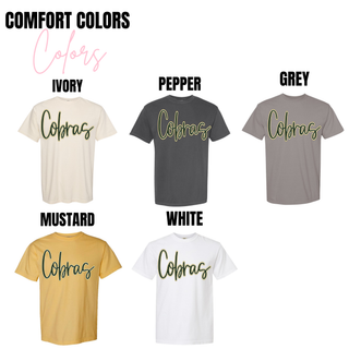 Jackson Heights Cobras Best Script Graphic Top