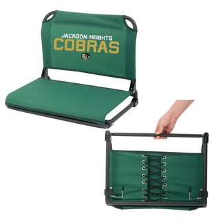 Jackson Heights Cobras Stadium Chair (Dark Green)