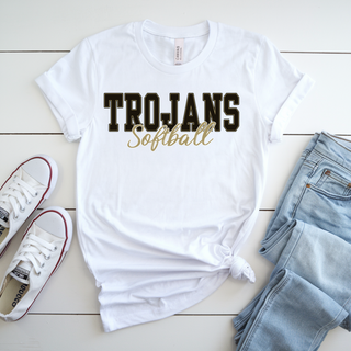 Topeka High Trojans Softball All Out Top