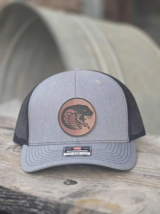 Jackson Heights Cobras Richardson 112 Laser Engraved Circle Patch Snapback Hat