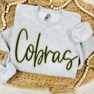 Jackson Heights Cobras Best Script Graphic Top