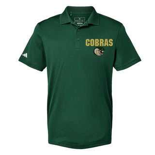 Adidas Cobras Men's Performance Polo (Collegiate Green)
