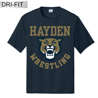 Hayden Wildcats Wrestling Dri Fit Option 3