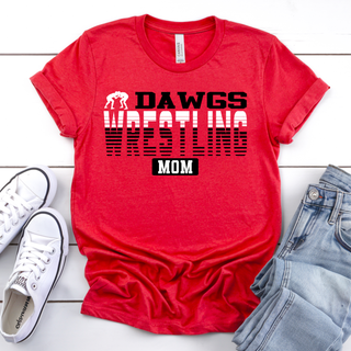 Dawgs Wrestling Mom Top
