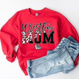 Dawgs Wrestling Mat Mom Top