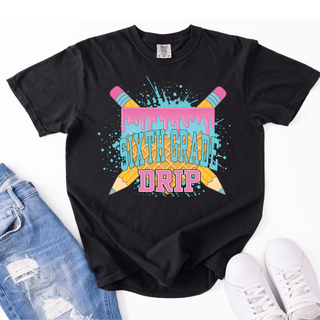 Sixth Grade Drip Kids Shirt