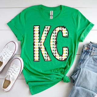 KC Shamrock Varsity Tee