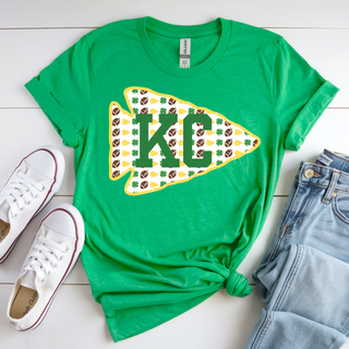 KC Shamrock Pennant Tee