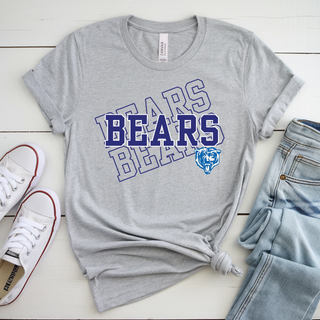 St. Marys Bears Fierce Stacked Graphic Top