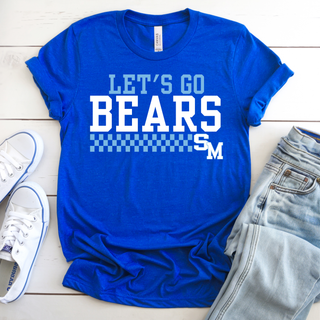 St. Marys Bears Checkered Pride Graphic Top