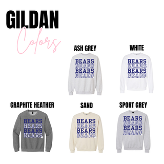 St. Marys Bears Check It Stacked Graphic Top