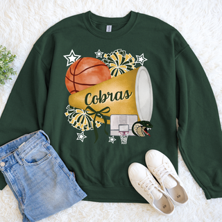 Cobras Basketball Cheer Pride Top