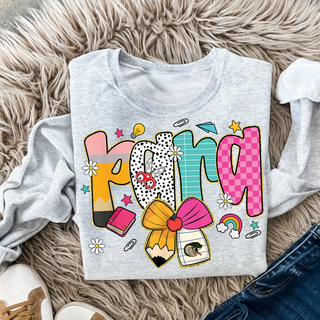 Faux Glitter Detail Para Jackson Heights Cobras Top