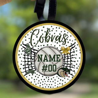 Jackson Heights Cobras Customized Volleyball Bag Tag