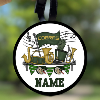 Jackson Heights Cobras Customized Band Bag Tag