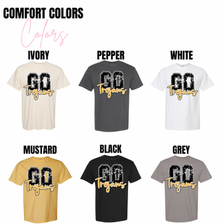 Topeka High Spirit Go Trojans Top
