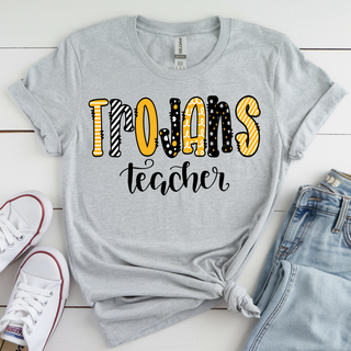 Topeka High Trojans Teacher Top