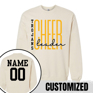 Topeka High Trojans Cheerleader Top Option 1