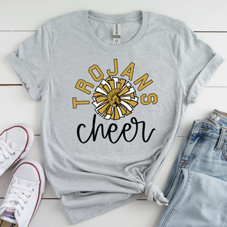 Topeka High Trojans Cheer Top – Option 2