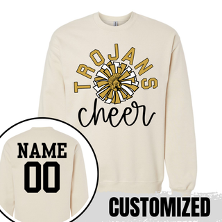 Topeka High Trojans Cheer Top Option 2