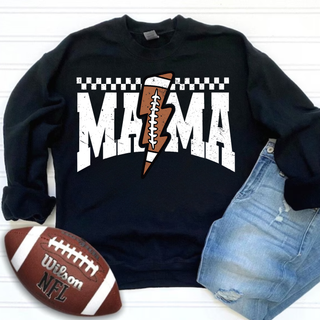 Distressed Football Mama Top