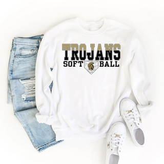 Topeka High Trojans Softball Dugout Series 1