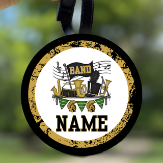 Customized Trojan Band Bag Tag