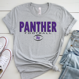 Panthers Football End Zone Top