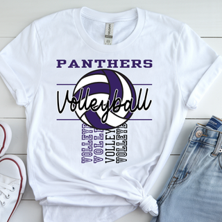 Royal Valley Panthers Volleyball Game Day Grind