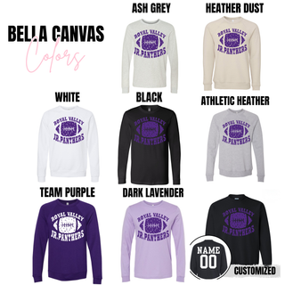 Distressed Jr. Panthers Football Option 2