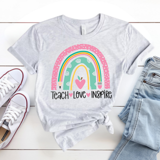 Teach Love Inspire Teacher Tee