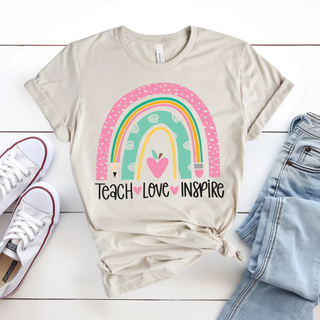 Teach Love Inspire Teacher Tee