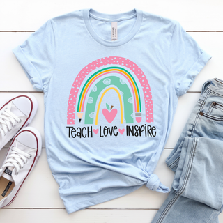 Teach Love Inspire Teacher Tee