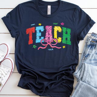 Scribble Me Cute Teach Tee