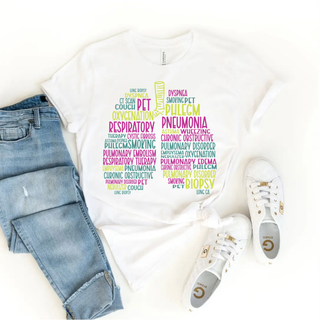 Respiratory Nurse Lungs Tee