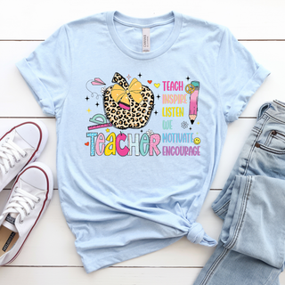 Teacher Edition Teach Inspire Listen Graphic Tee