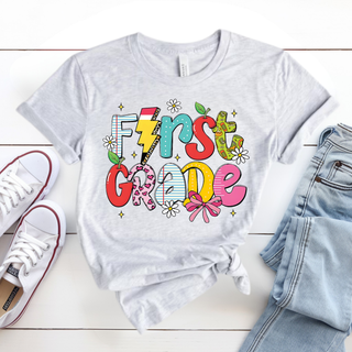 First Grade Teacher Bliss Graphic Tee