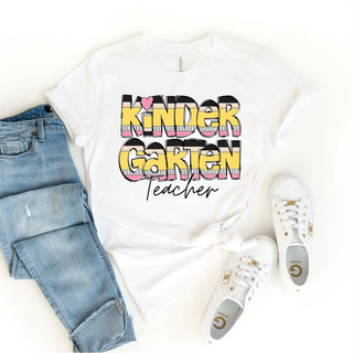 Kindergarten Teacher Pencil Edition Tee