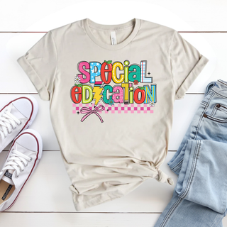 Checkered Special Education Edition Graphic Tee