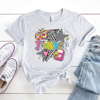 Retro Teacher Mode Graphic Tee