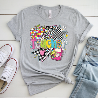 Retro Teacher Mode Graphic Tee