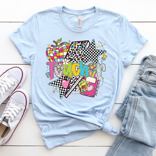 Retro Teacher Mode Graphic Tee