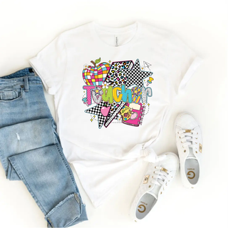 Retro Teacher Mode Graphic Tee