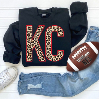 Red Outline Leopard KC