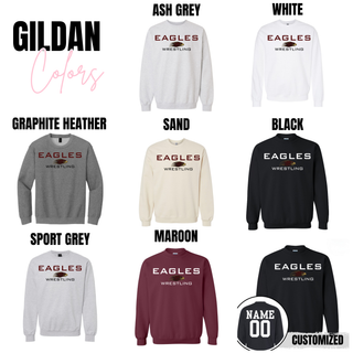 Pinned Down Eagles Wrestling Top