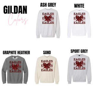 Eagles Stacked Bow Top