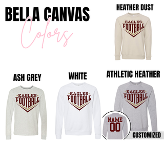 Power V Silver Lake Eagles Football Top