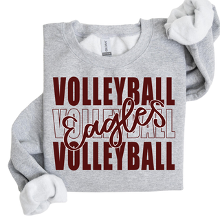 Silver Lake Eagles Volleyball Stack Em High Top