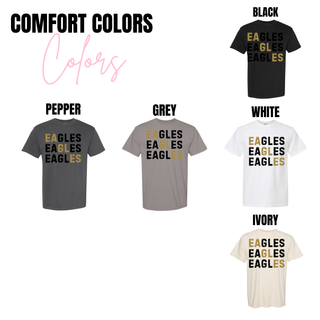 Not Your Basic Stacked Eagles Top